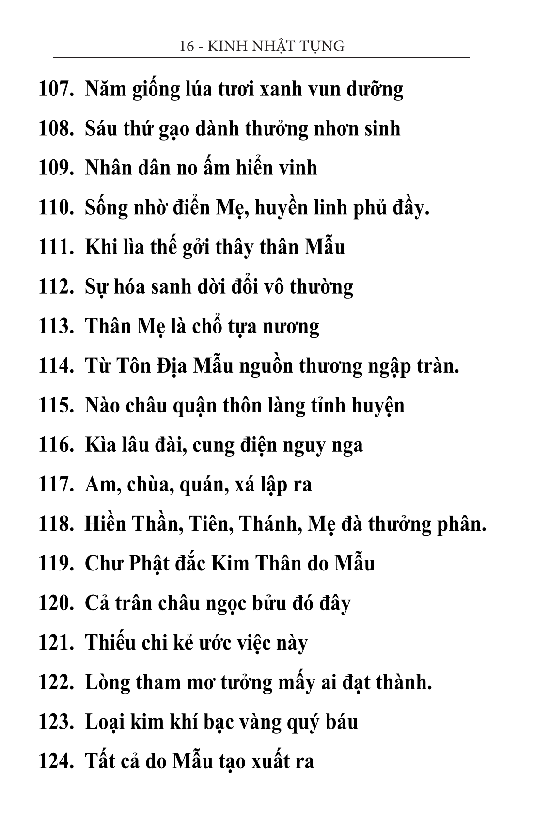 kinh thiên tâm 16