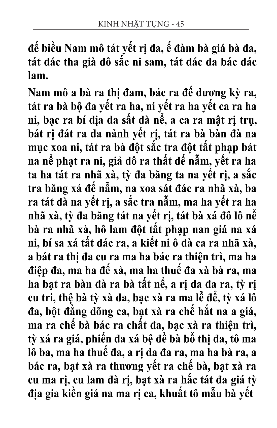 kinh thiên tâm 45