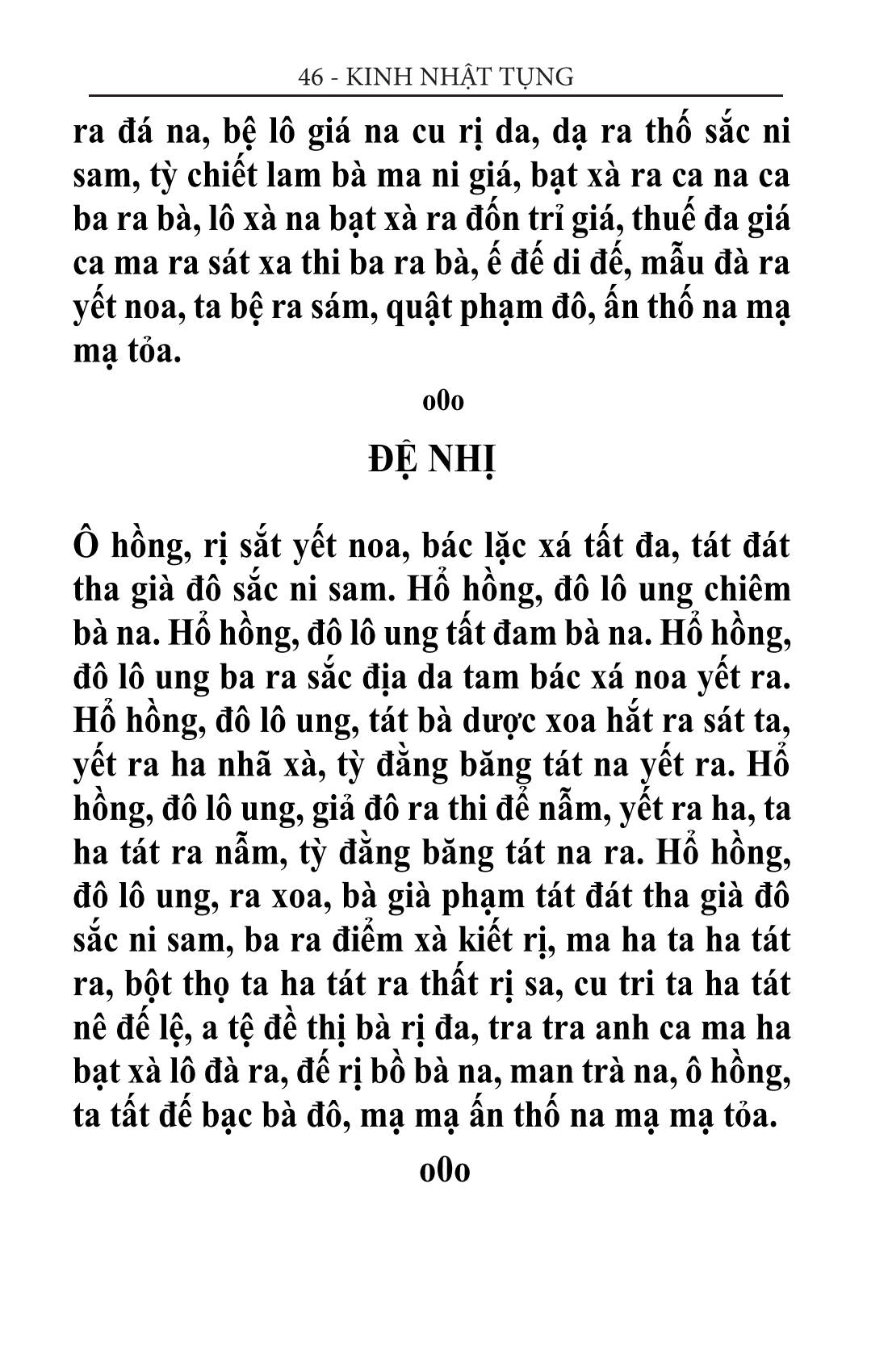 kinh thiên tâm 46