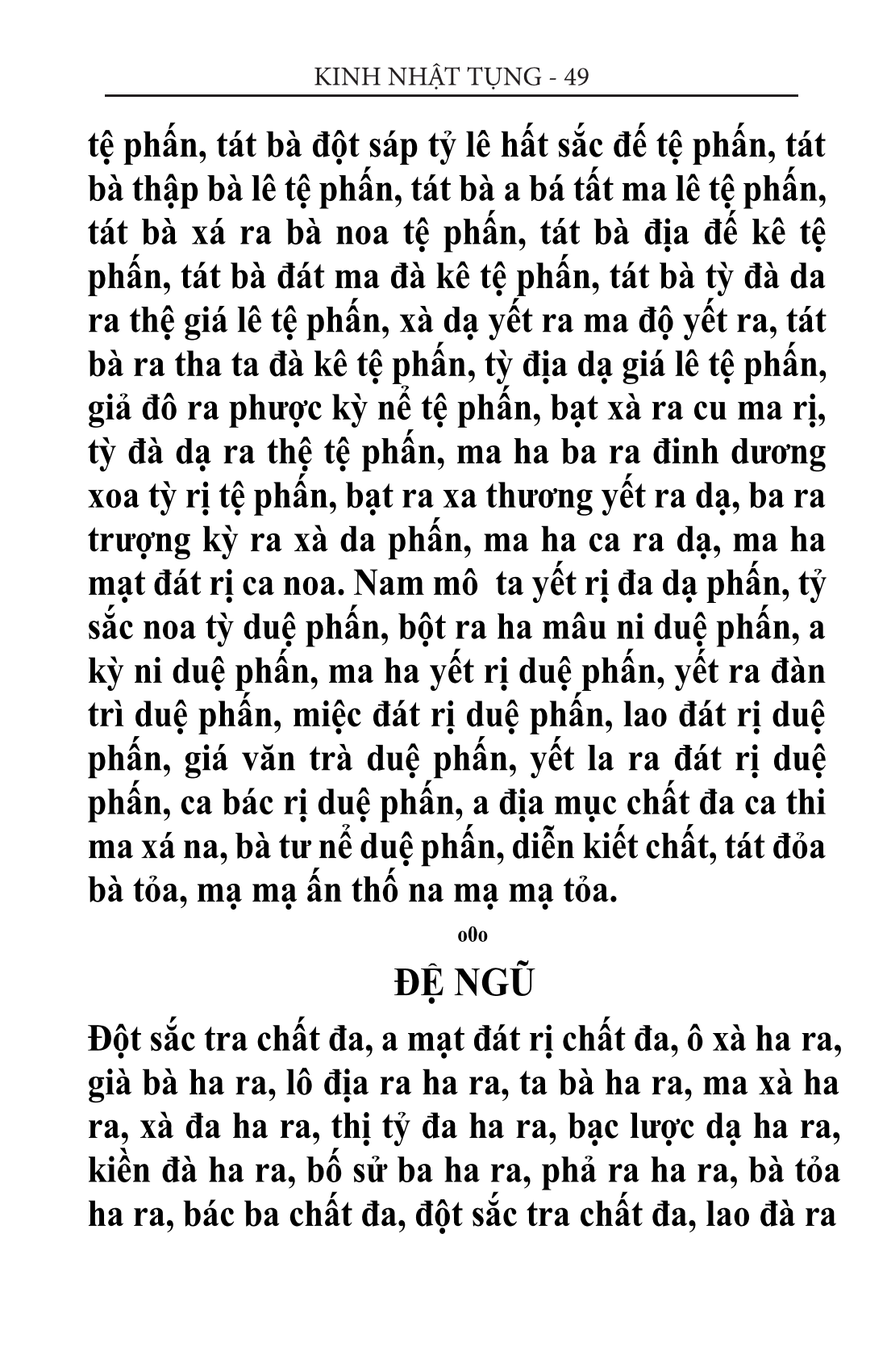 kinh thiên tâm 49