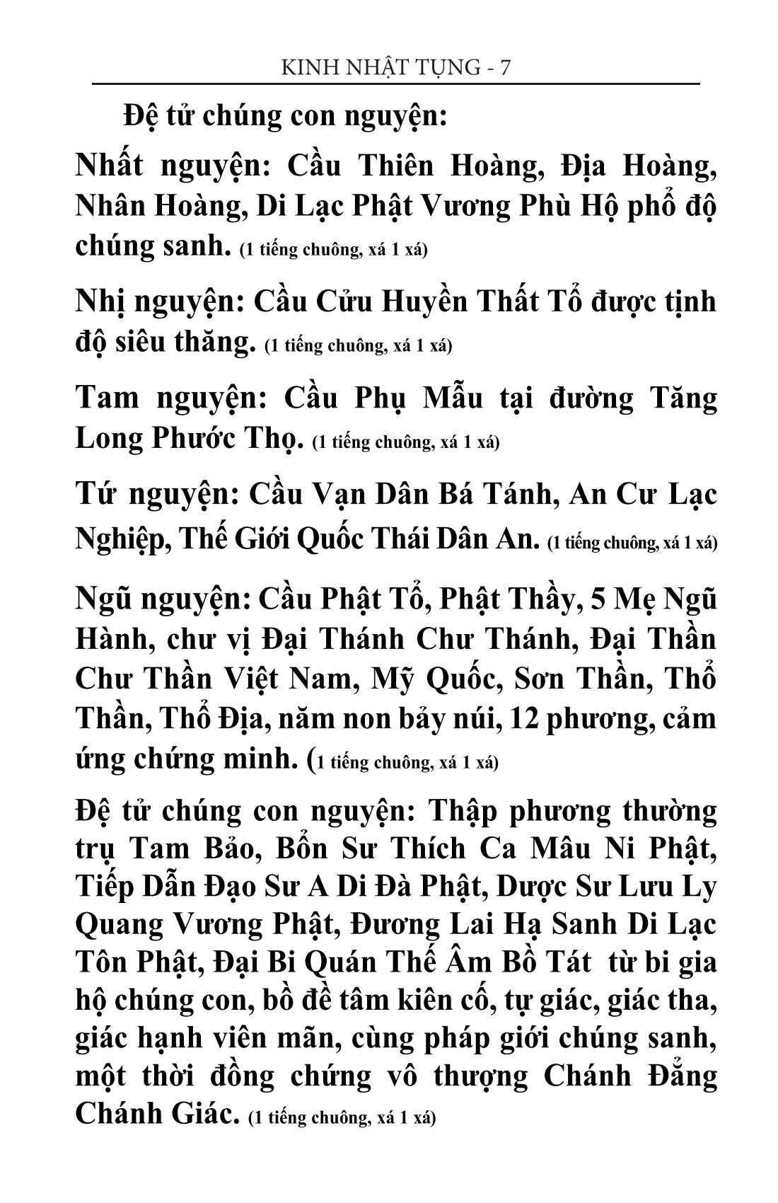 kinh thiên tâm 7